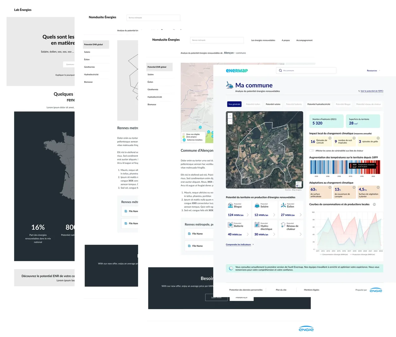 Interface EnerMap — du Figma au code intégré Angular avec l'IA en co-pilote